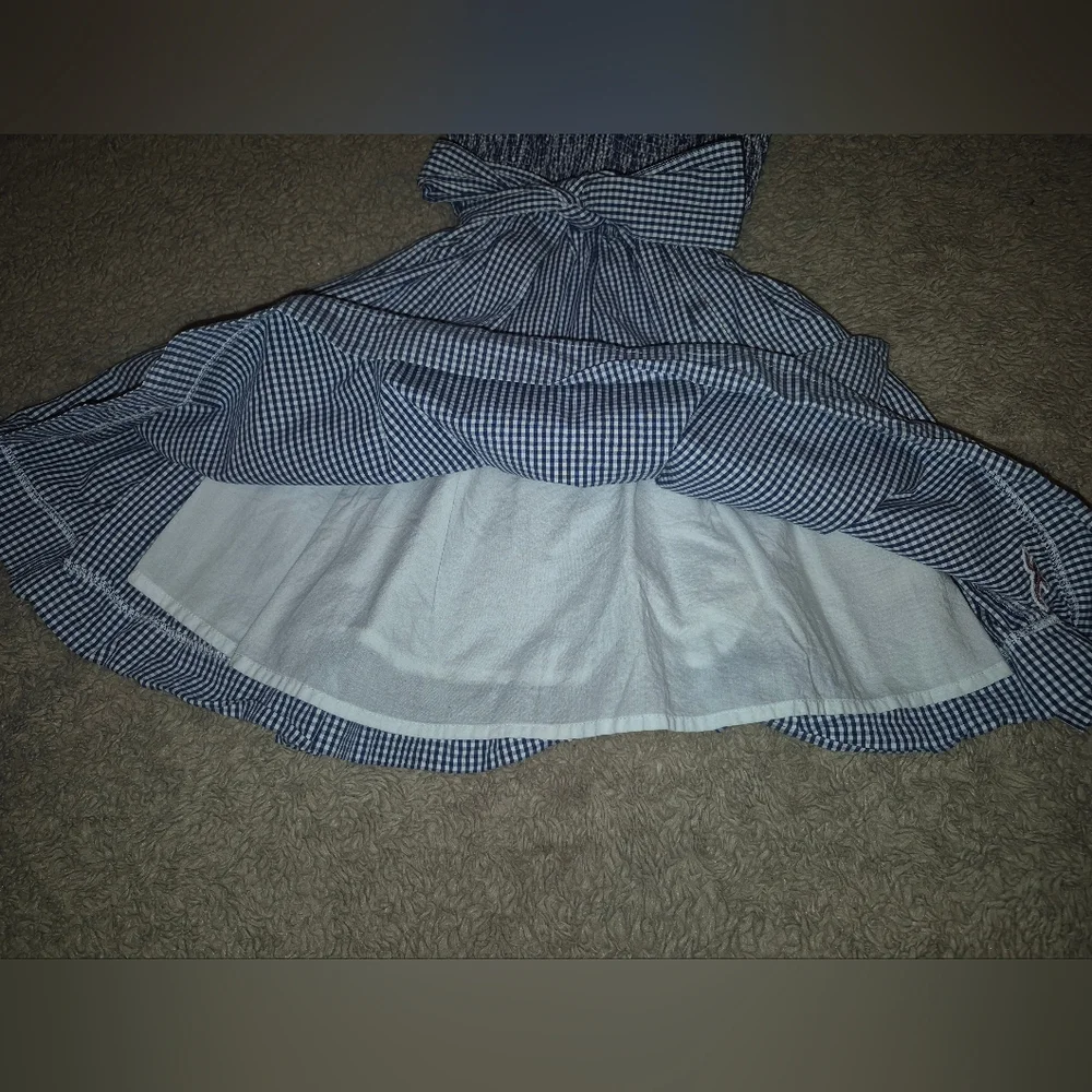 Hollister Gingham Tube Dress S - Picture 6 of 9